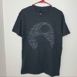 Men’s premium tee shirt- Van Nough pigment dyed